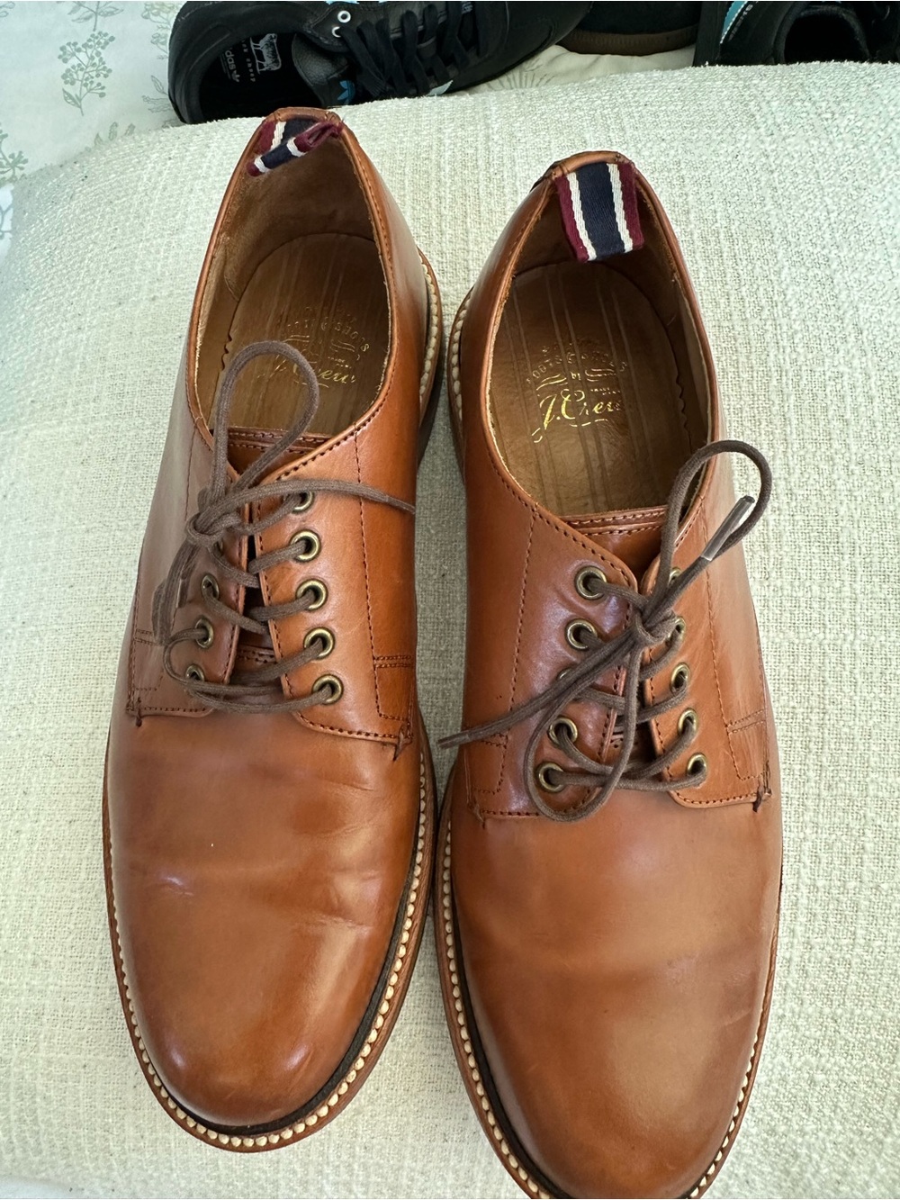 J. Crew Brown Leather Derby Shoes